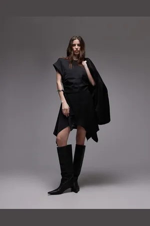 AllSaints Vestido corto fruncido Riko de