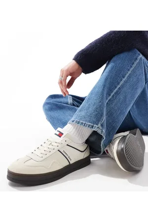 Tommy Hilfiger Zapatillas de deporte blanco hueso y azules Greenwich de