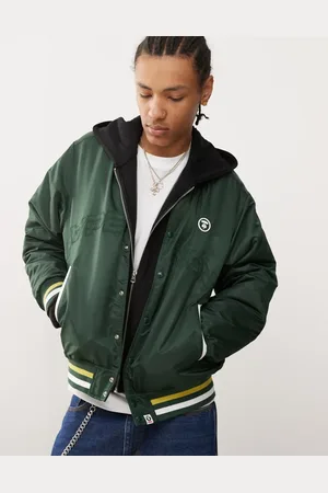A Bathing Ape Chaqueta universitaria con logo de