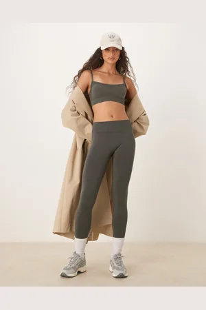 Tala Leggings verde oliva oscuro moldeadores sin costuras de