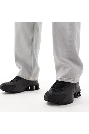 Nike Zapatillas negras Shox R4 de