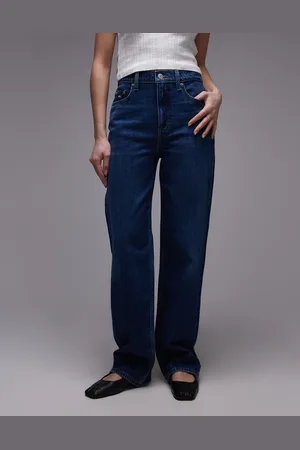 Tommy Hilfiger Vaqueros de corte recto slim con lavado oscuro Layla de -Azul