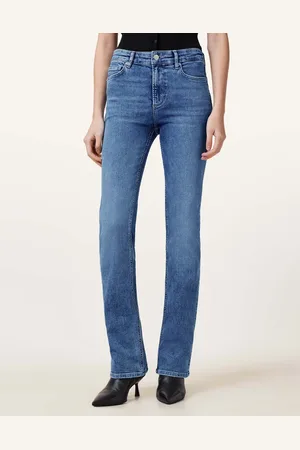 AllSaints Vaqueros azules de corte bootcut slim Haldan de