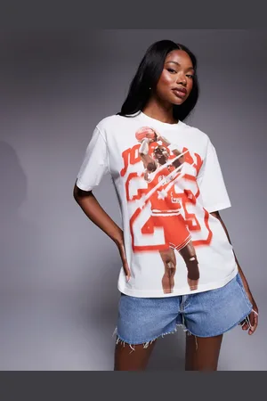 Jordan Camiseta color y roja con estampado gráfico 23 de -Blanco