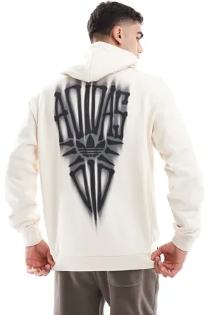 adidas Sudadera con capucha y diseño estilo esqueleto de