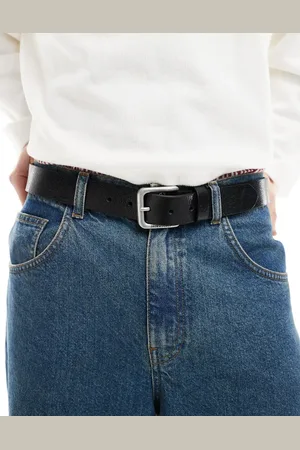 JACK & JONES Cinturón de cuero de