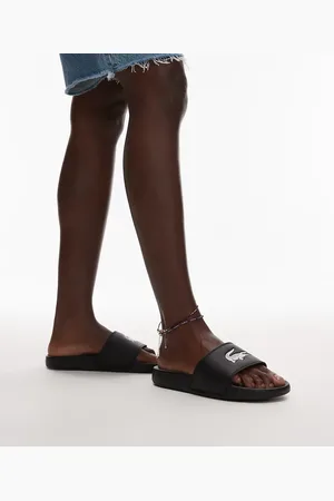 Lacoste Sandalias negras Serve 0.0 de