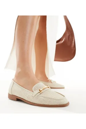 ASOS Mocasines beis planos con bridón Verity de -Neutro