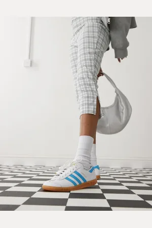 adidas Zapatillas de deporte blancas y azules Hamburg de