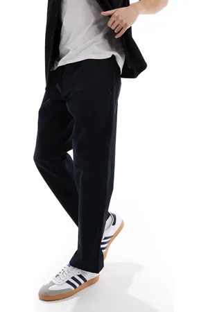 Converse Pantalones negros de pernera recta de