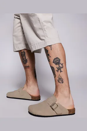 ASOS Zuecos color con suela de corcho de -Neutro