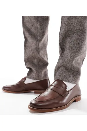 Schuh Mocasines marrones de cuero Rune de -Marrón