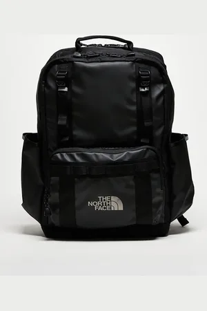 The North Face Mochila negra con logo Base Camp de