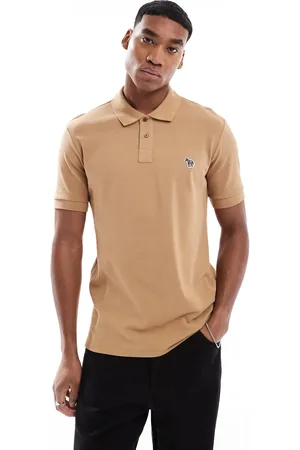 Paul Smith Polo de corte estándar y manga corta con logo de icono de -Marrón