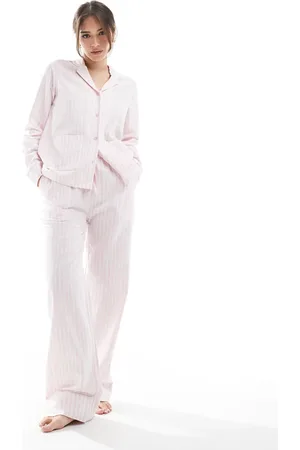 Threadbare Pijama y blanco a rayas de