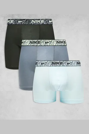 Nike Pack de 3 calzoncillos bóxer de color azul, gris y negro Everyday Cotton Stretch de -Multicolor