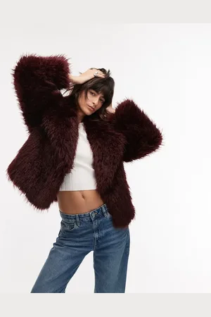 MANGO Chaqueta de piel sintética de