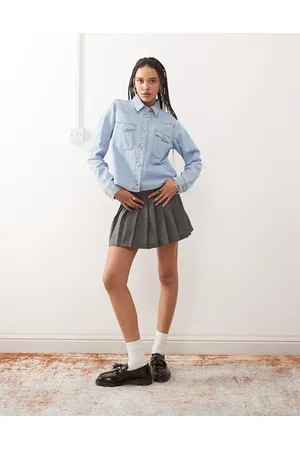 Noisy May Camisa vaquera con lavado de