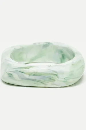 ASOS Pack de 3 brazaletes de tonos naturales de resina de