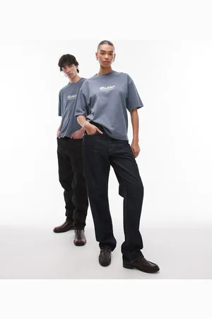 Dickies Camiseta medio con logo bordado en el centro Lewistown de
