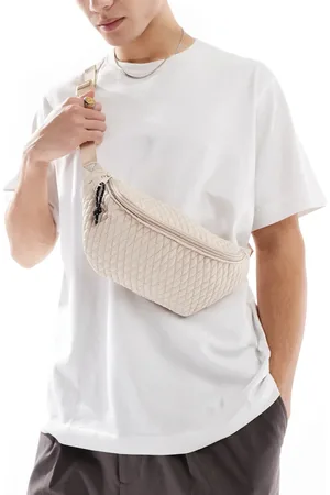 ASOS Riñonera guateada color de -Blanco