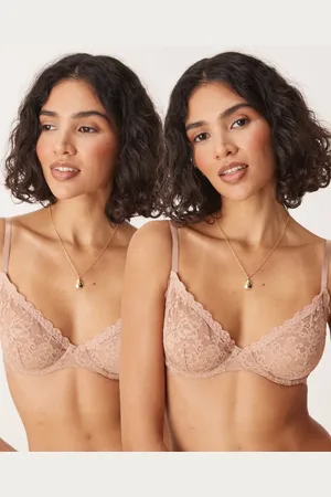 ASOS Pack de 2 sujetadores color con aros Lila de -Neutro