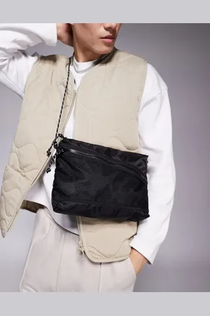 ASOS Bandolera negra Techy de