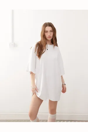 Noisy May Vestido estilo camiseta de corte cuadrado de