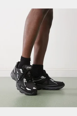 Asics Zapatillas de deporte negras y plateadas Gel-Venture 6 GTX de
