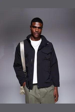 The North Face Chaqueta negras utilitaria convertible de