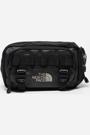 The North Face Riñonera negra con logo Base Camp de