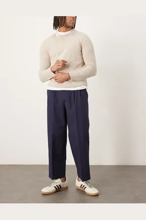 ASOS Chinos de vestir capri de corte abombado de algodón de