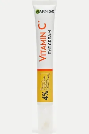 Garnier Crema para contorno de ojos niacinamida, cafeína, polvo de plátano y vitamina C al 4% SkinActive de 15 ml de