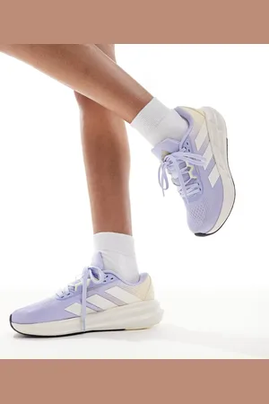 adidas Zapatillas de deporte grises y lilas RunFalcon 5 de adidas Running-Morado