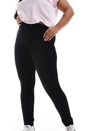 Yours Leggings negros de pana de