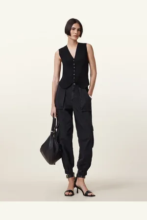 AllSaints Vaqueros negros Freda de