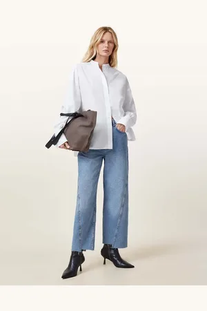 AllSaints Camisa blanco óptico Ana de