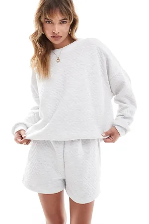 ASOS Sudadera jaspeado guateada de (parte de un conjunto)
