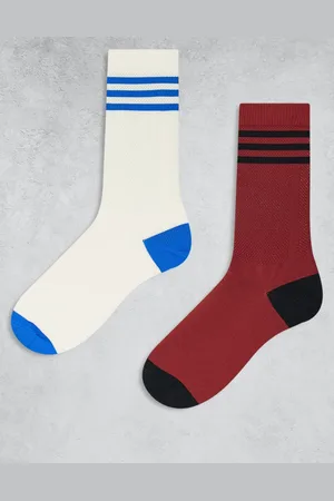 adidas Pack de 2 pares de calcetines de varios colores texturizados de