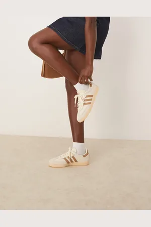 adidas Zapatillas de deporte color y marrones de croché Samba OG de -Blanco