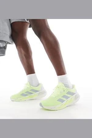 adidas Zapatillas de deporte amarillas y plateadas Adistar 3 de adidas Running