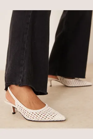 ASOS Zapatos de tacón medio con detalle entretejido Starry de