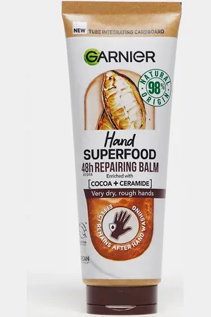 Garnier Crema de manos reparadora con cacao y ceramida de 75 ml Superfood de