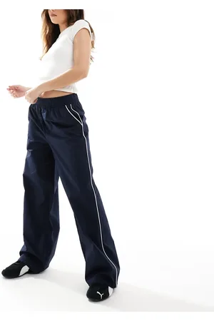 ONLY Pantalones de pernera ancha con ribetes en contraste de