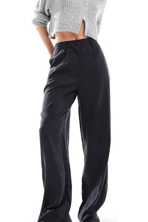 ASOS Pantalones lavado holgados de pernera recta de ASOS DESIGN Tall