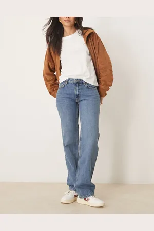 Gina Tricot Vaqueros de pernera recta con de