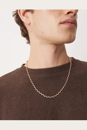 ASOS Collar con diseño ondulado y acabado repujado de