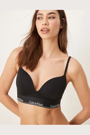 Calvin Klein Sujetador push up escotado Modern Cotton de -Azul