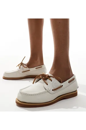 Timberland Náuticos beis granulados de -Marrón