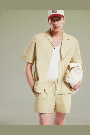 ASOS Camisa de corte cuadrado de sirsaca de (parte de un conjunto)